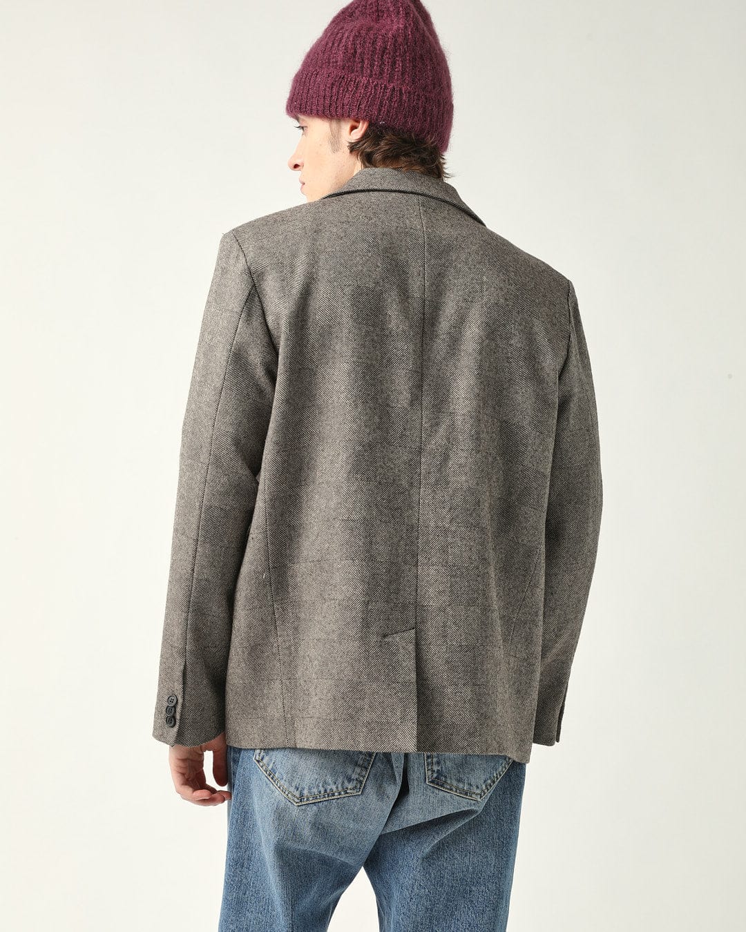 Check 2 Button Blazer - Image 4
