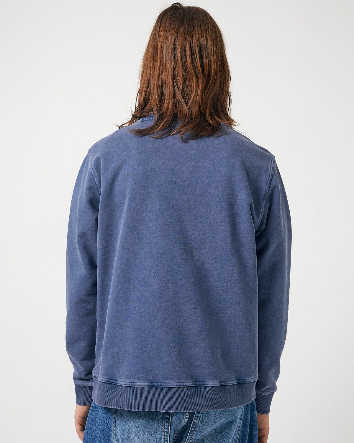 French Terry Crewneck - Blue - Image 4
