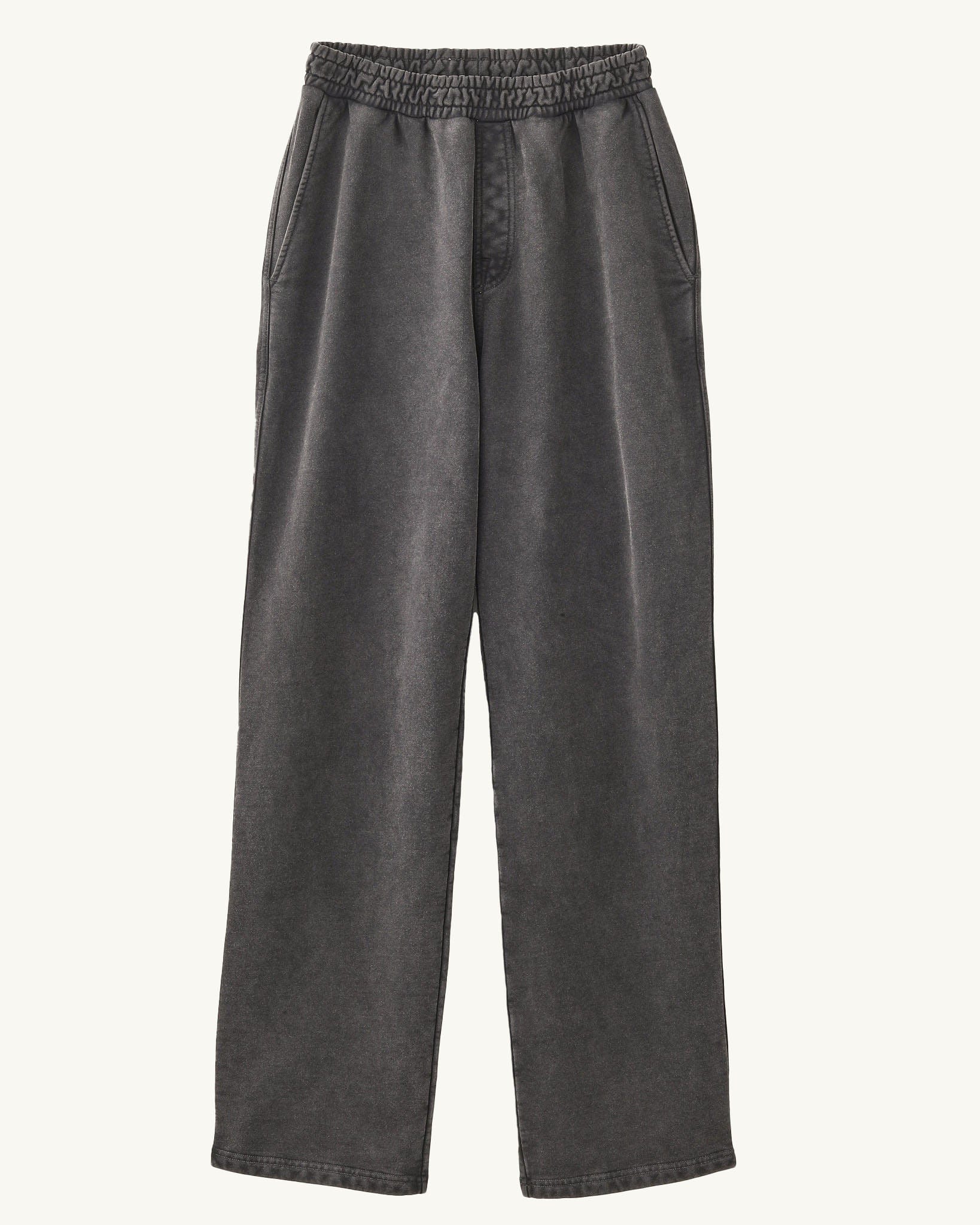 French Terry Sweatpant - Black - Image 3