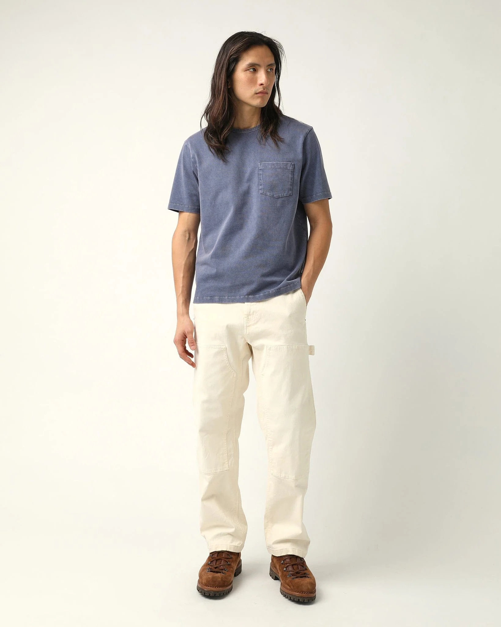 Garment Dye Tee - Blue - Image 3