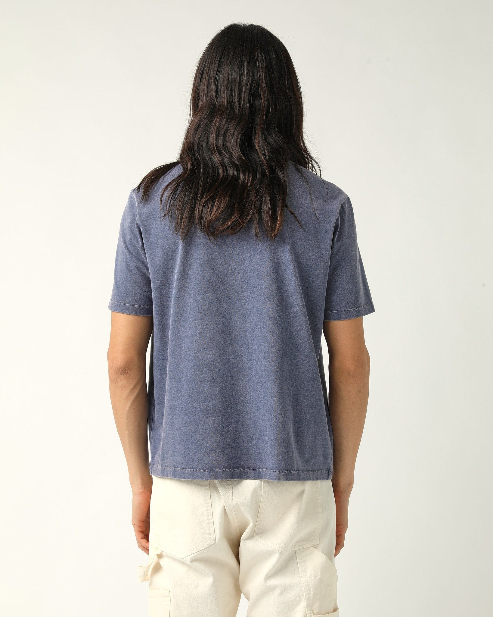 Garment Dye Tee - Blue - Image 4