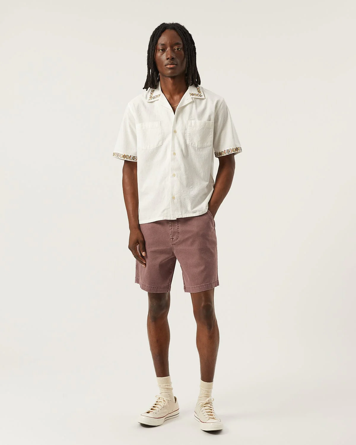 Harmony Embroidered SS - White - Image 3