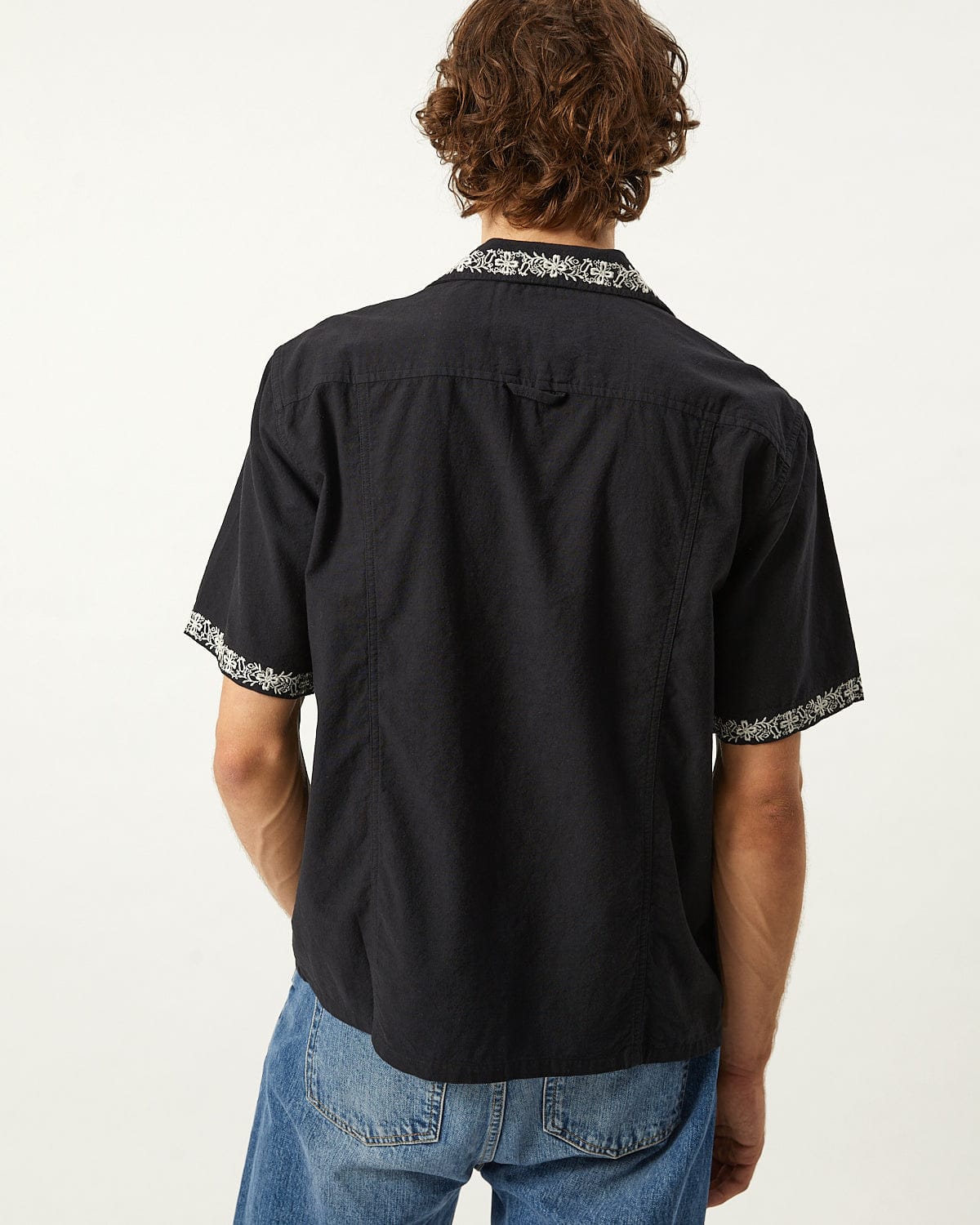 Harmony Embroidered SS - Black - Image 4
