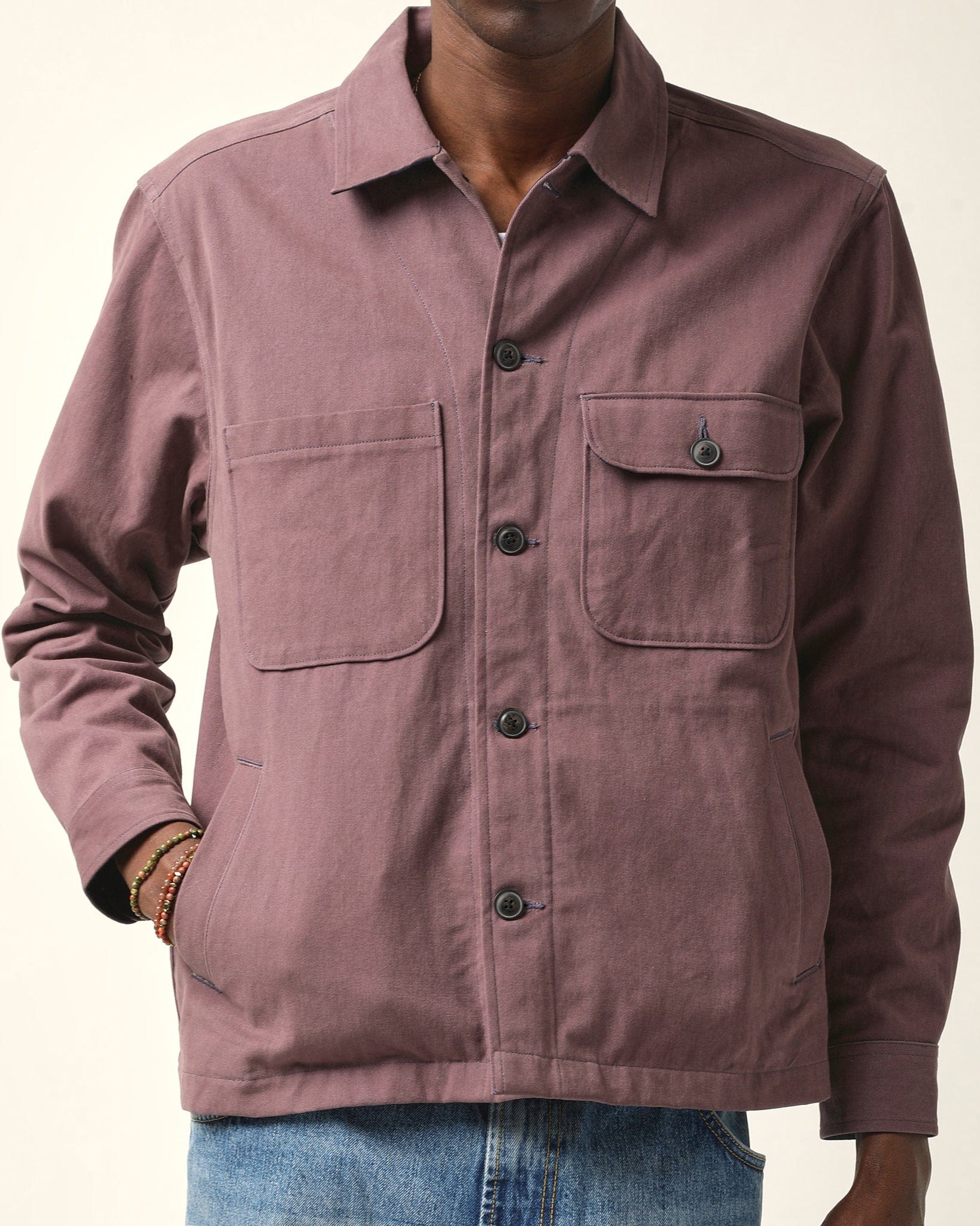 Heavy Twill Military Jacket - Image 3