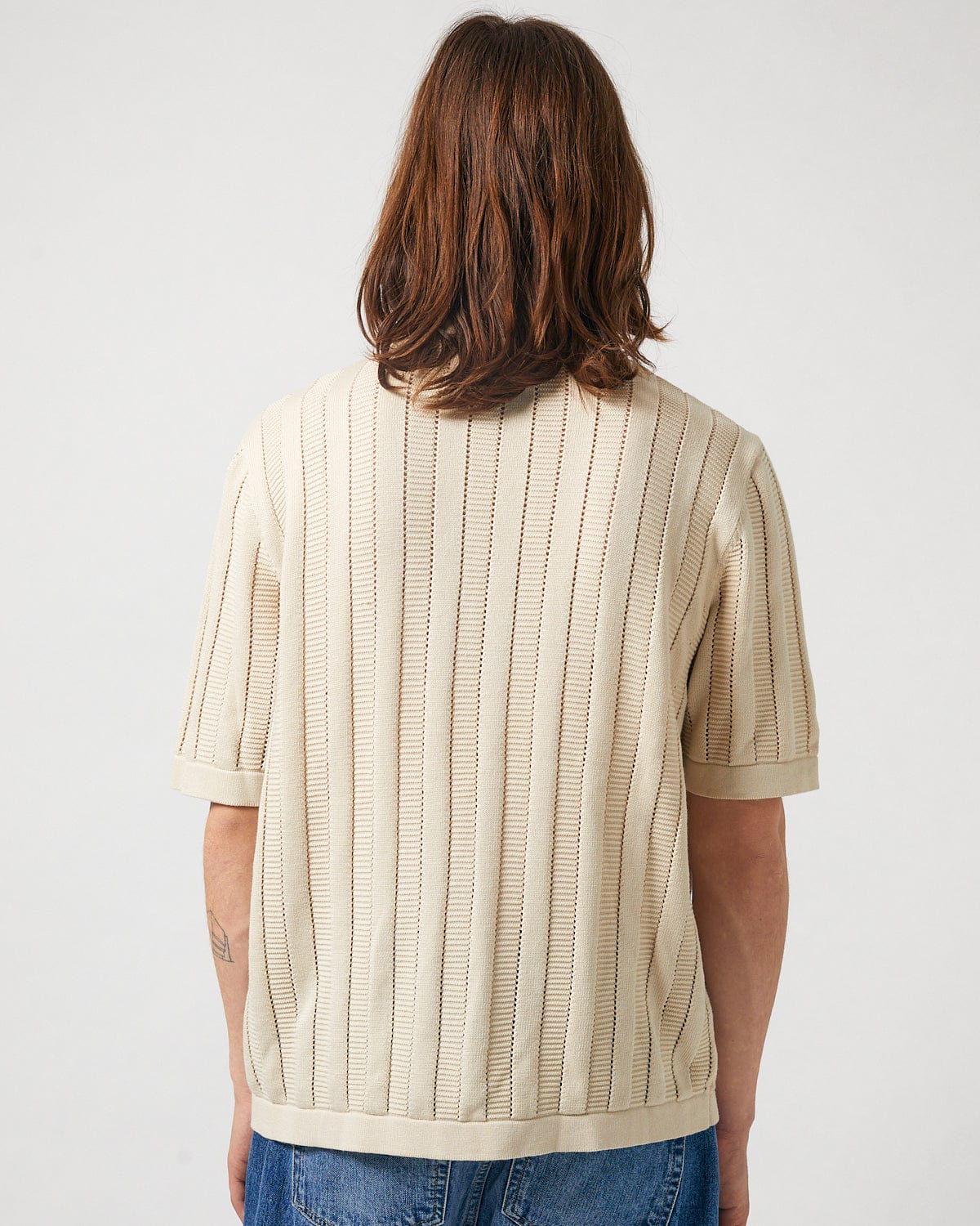 Ladder Knit Buttondown - Image 3
