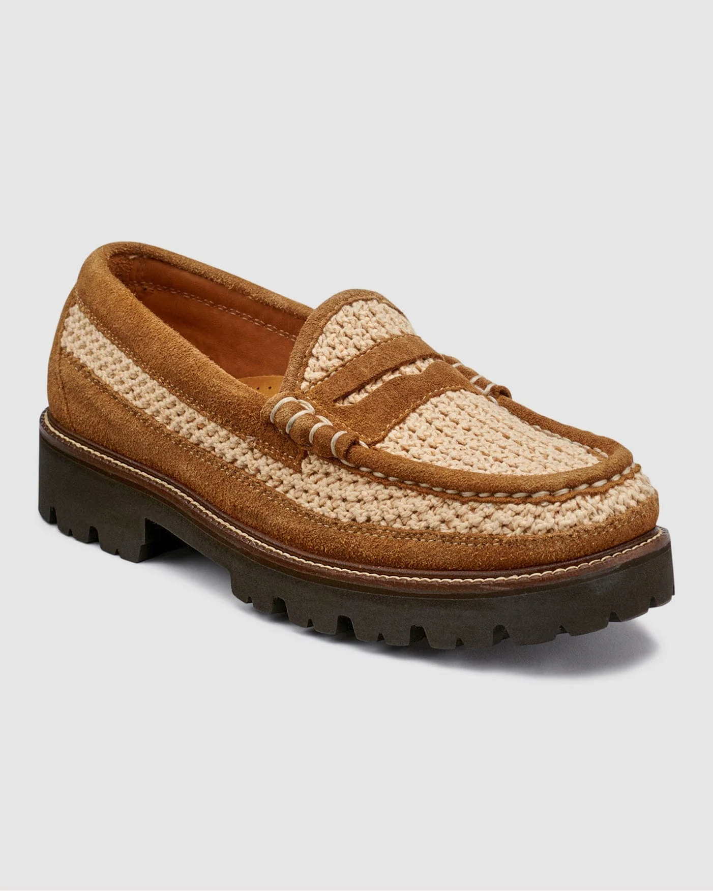 G.H. BASS x Corridor Larson Raffia Loafer - Image 5