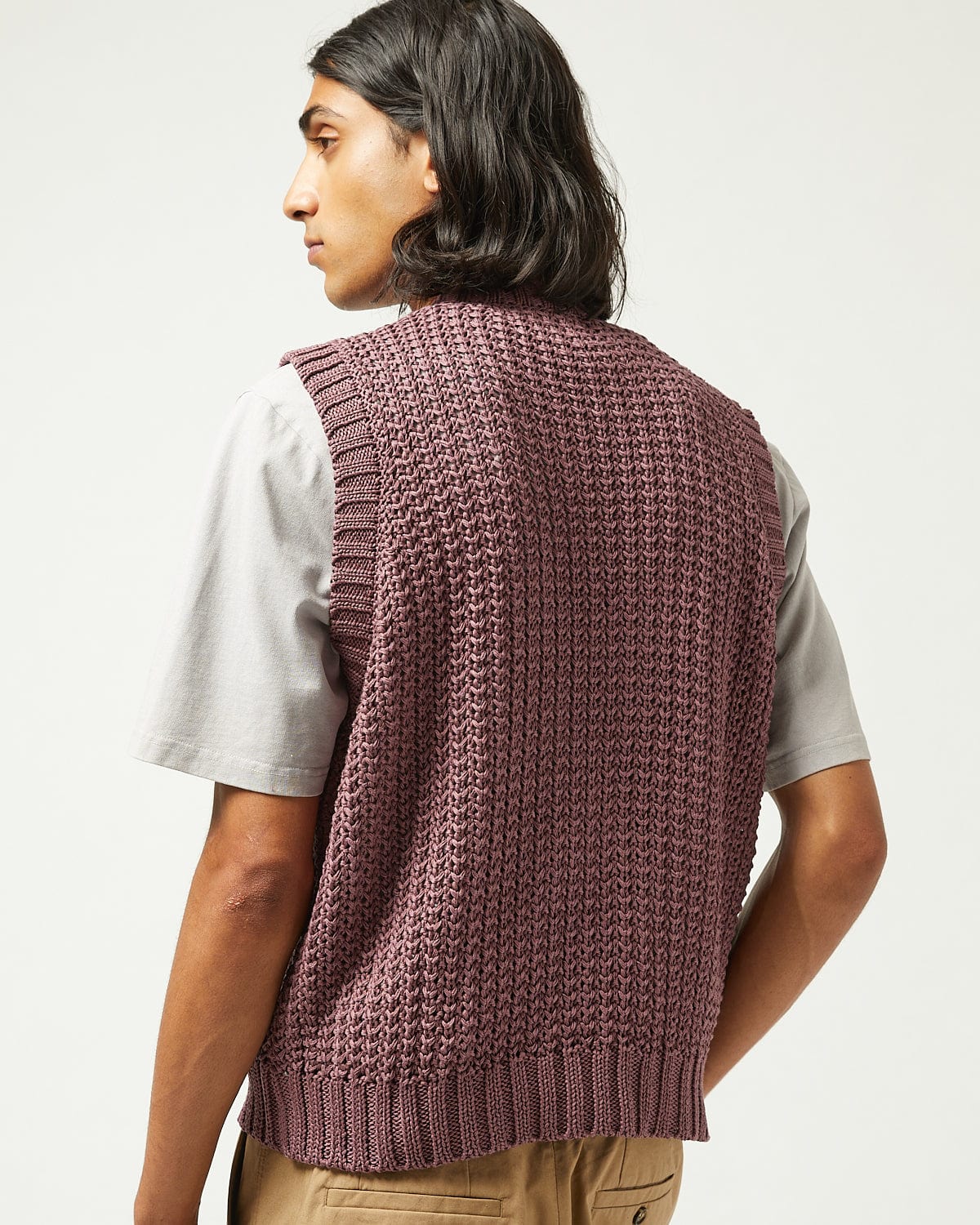 Mercerized Vest - Violet - Image 5