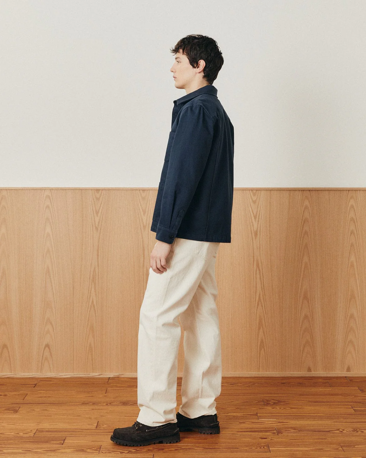 Misha Overshirt - Navy - Image 4