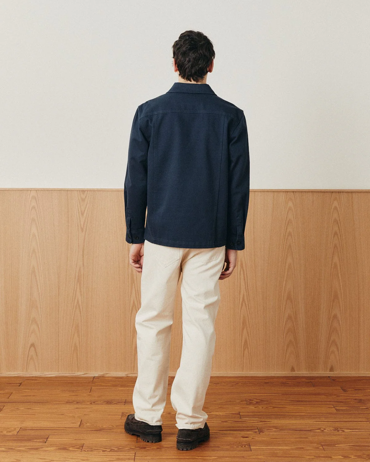 Misha Overshirt - Navy - Image 5