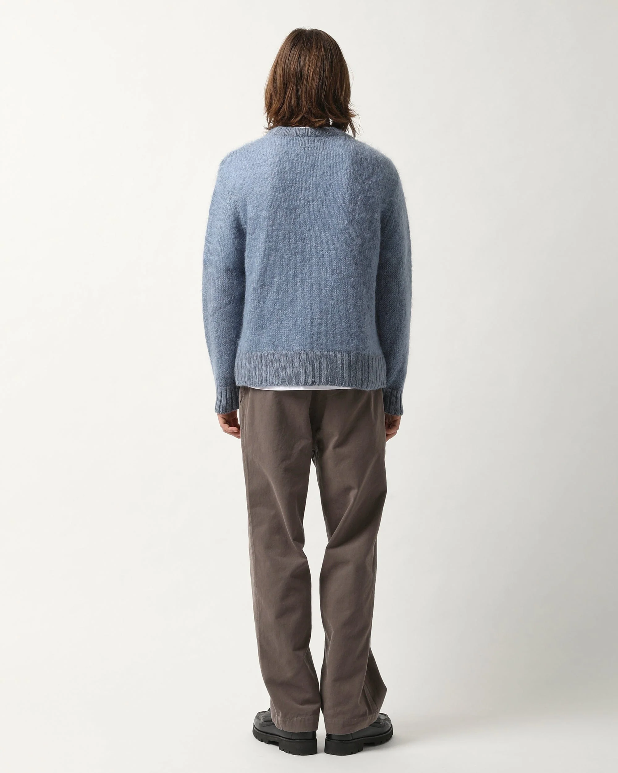 Mohair Cardigan - Blue - Image 4