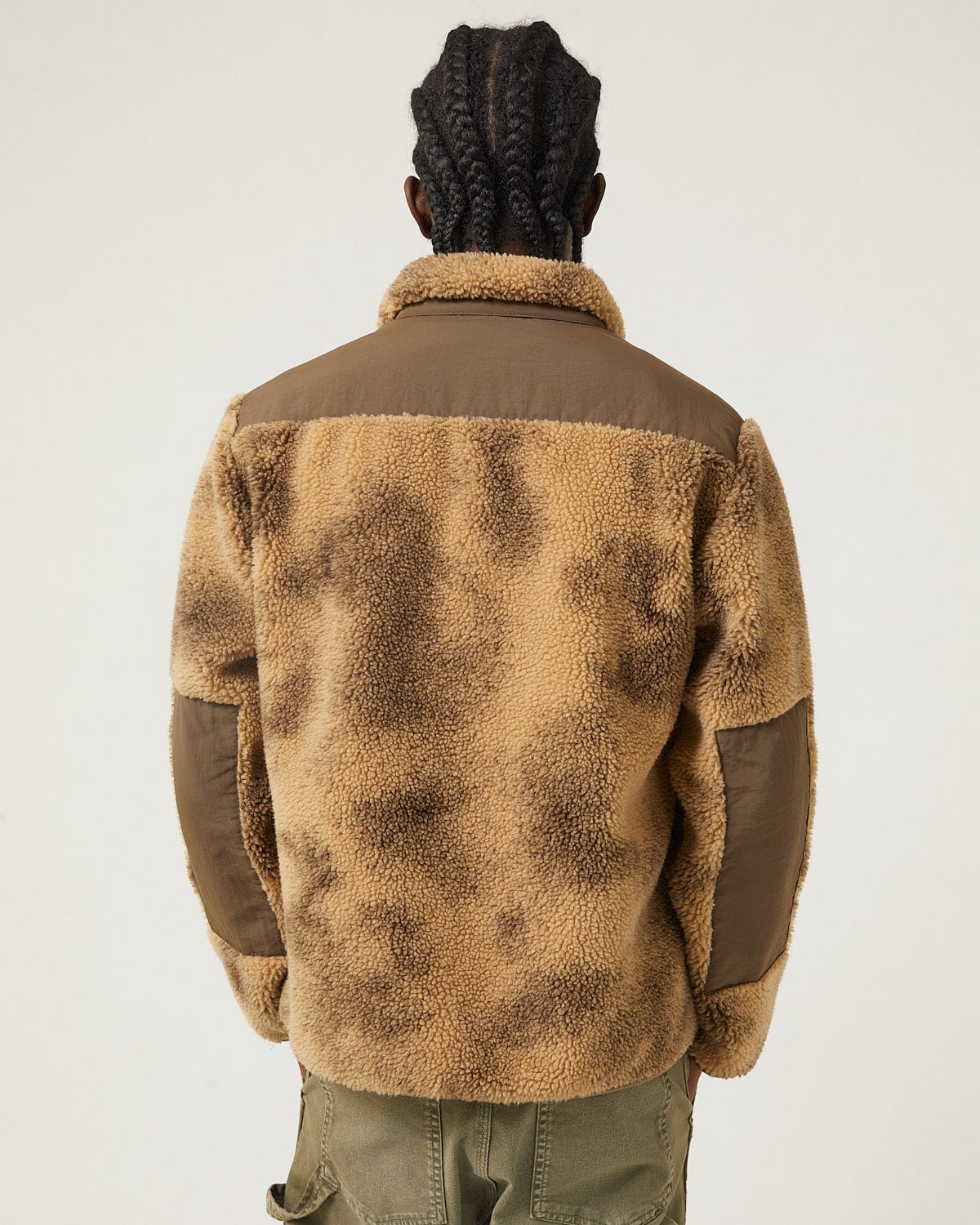 Oak Deep Pile Fleece Zip - Image 4