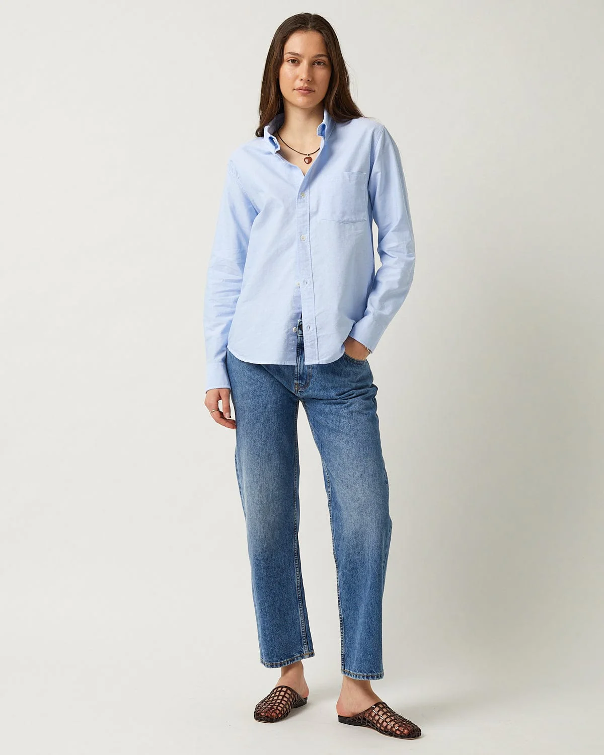 Oxford LS - Chambray - Image 5