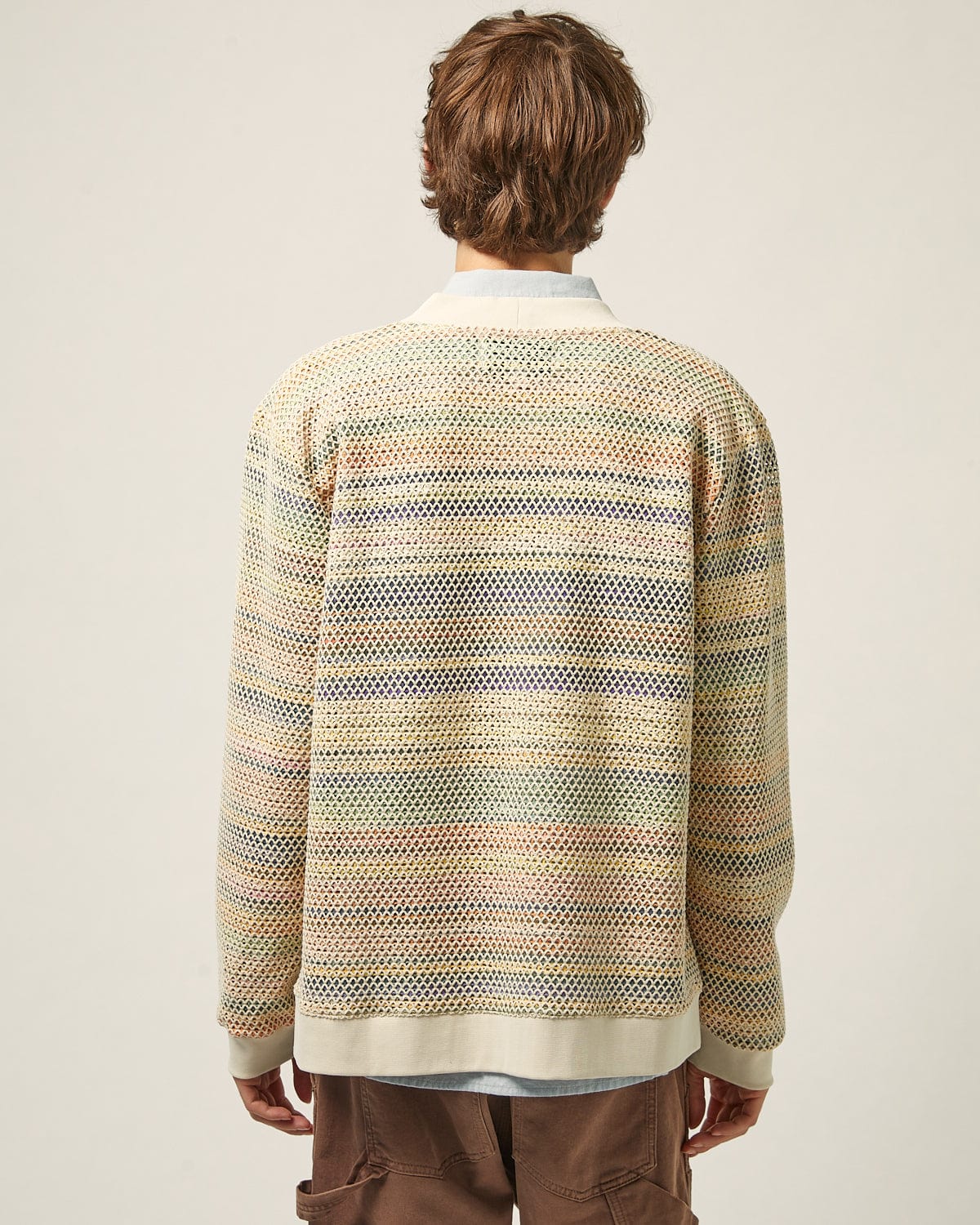 Rainbow Mesh Cardigan - Image 4