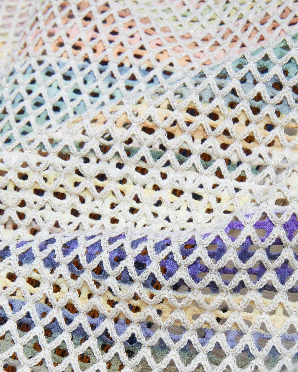 Rainbow Mesh Cardigan - Image 6