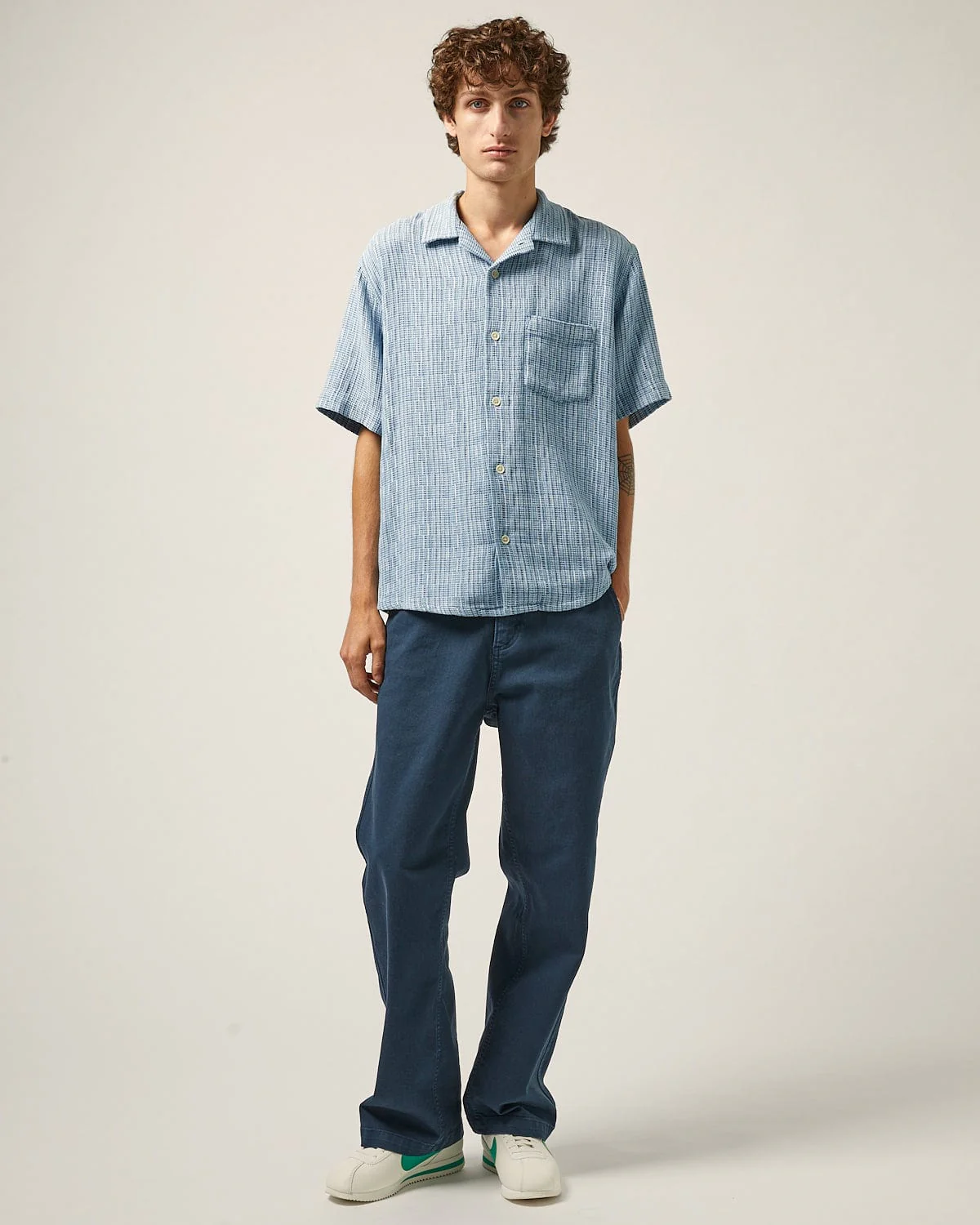 Rainbow Weave SS - Indigo - Image 3
