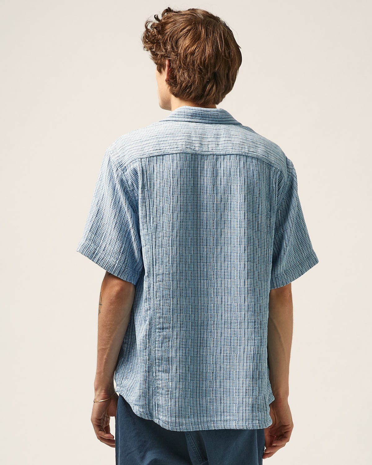 Rainbow Weave SS - Indigo - Image 4