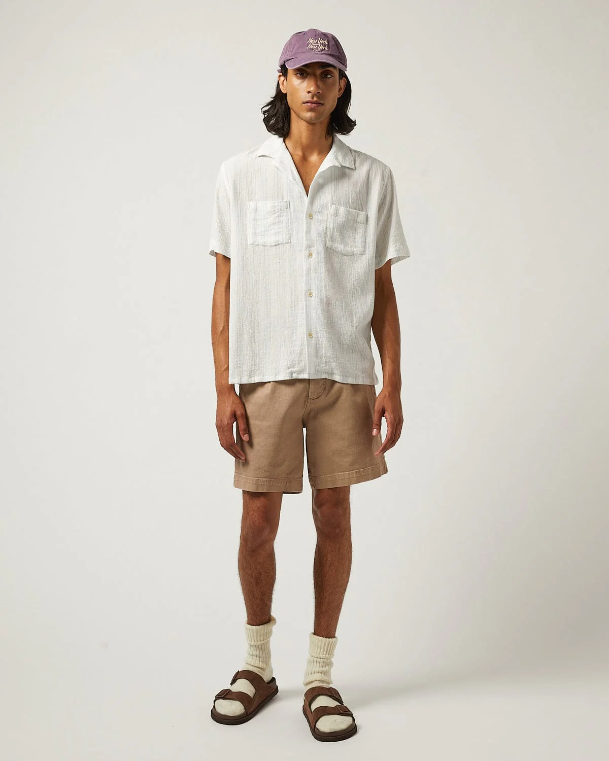 Skip Stripe Retro SS Camp - Natural - Image 3
