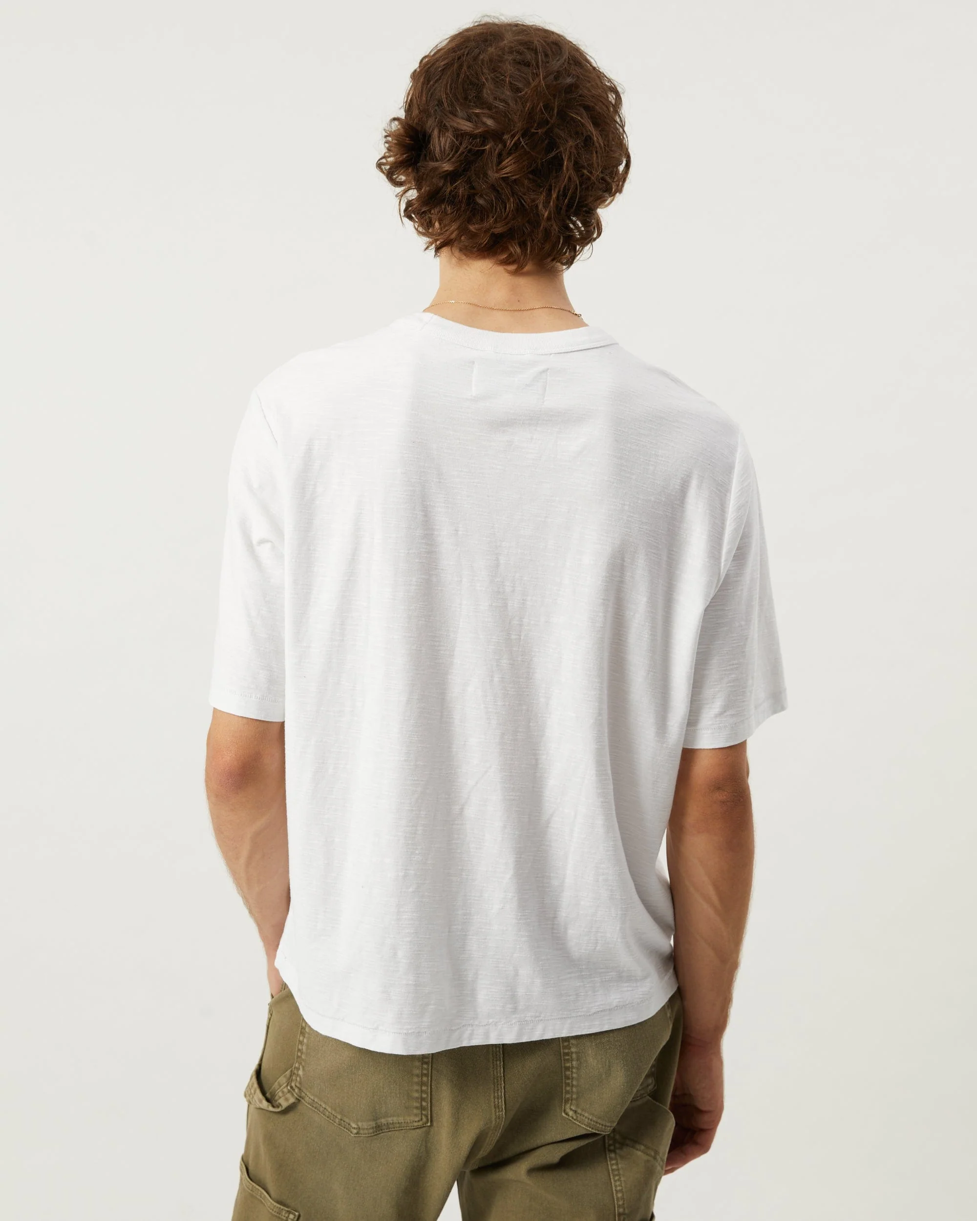 Slub Tee - White - Image 3
