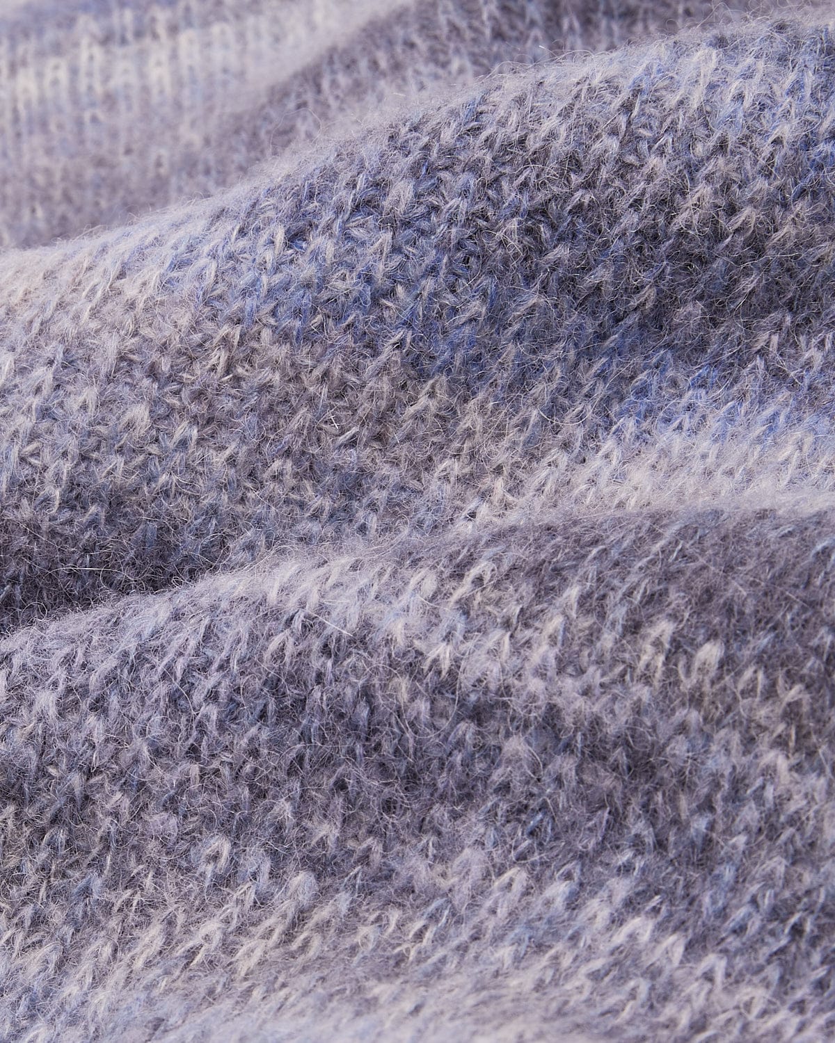 Spacedye Alpaca Scarf - Blue - Image 3