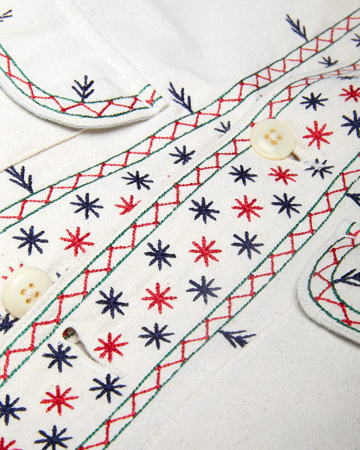 Starlight Embroidered Military Jacket - Image 5
